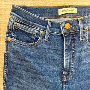Taller Madewell Sky High Skinny Jeans | NWT | 28 | 34” | Medium Blue | Stretch